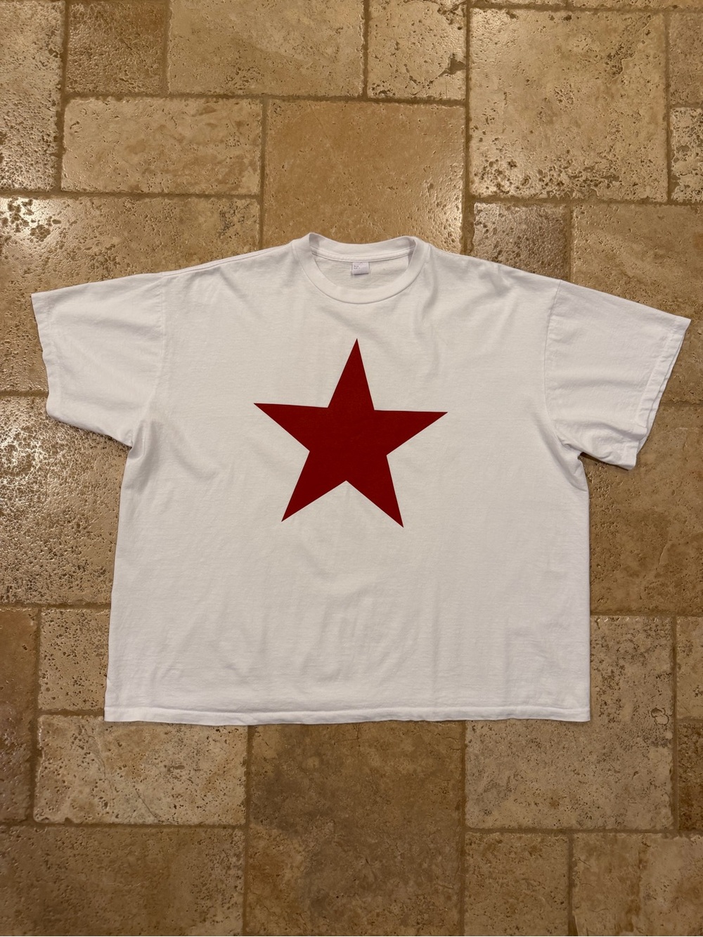 Kanye West Bully Yeezy Merch Star / Mask Logo Ye Live at Red/White T-Shirt